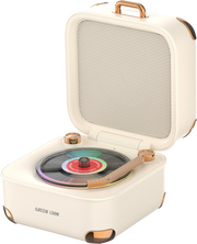 Green Lion Gramo Vinyl Wireless Speaker - White