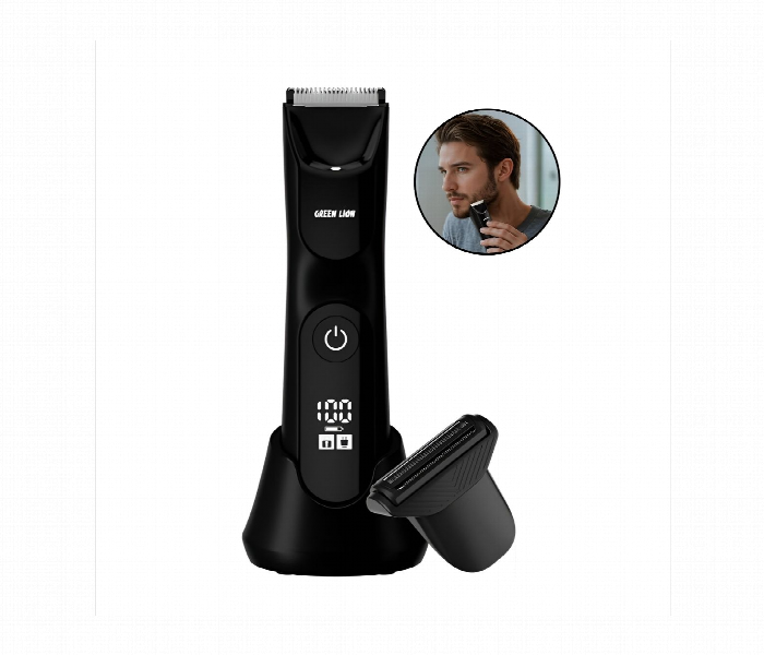 Green Lion Sensitive Duo with extra shaver head and charging base