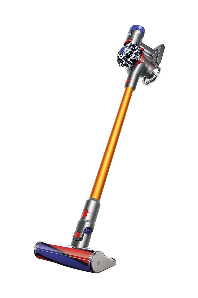 مكنسة Dyson V8 Absolute اللاسلكية — Dyson V8 Absolute أصفر ونيكل