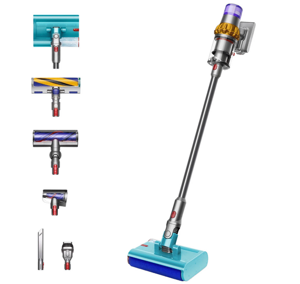 Dyson V15s Detect Submarine™ Wet and Dry Vacuum - Yellow/Nickel