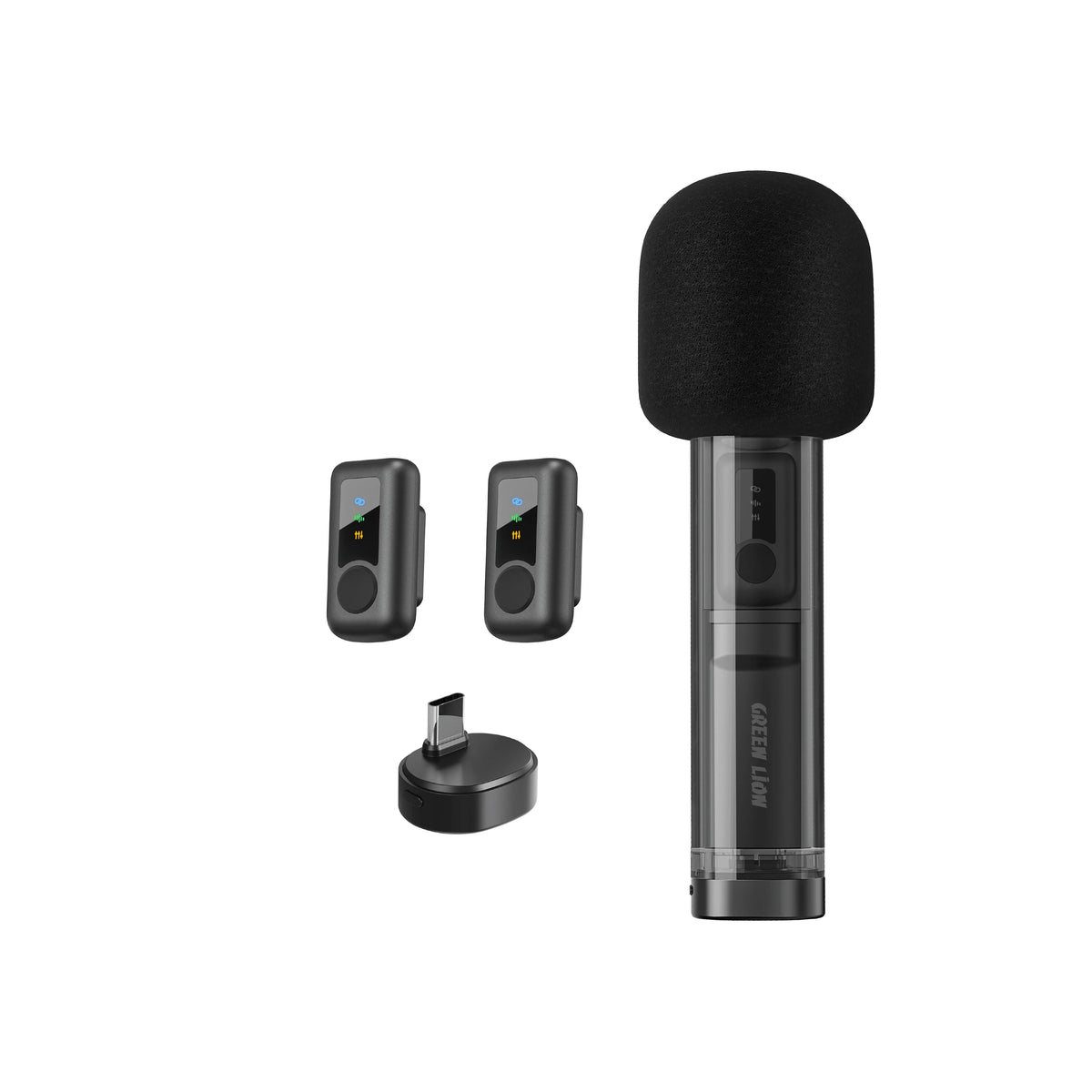 Green Lion Gm 94x Wireless Microphone Black – image 3