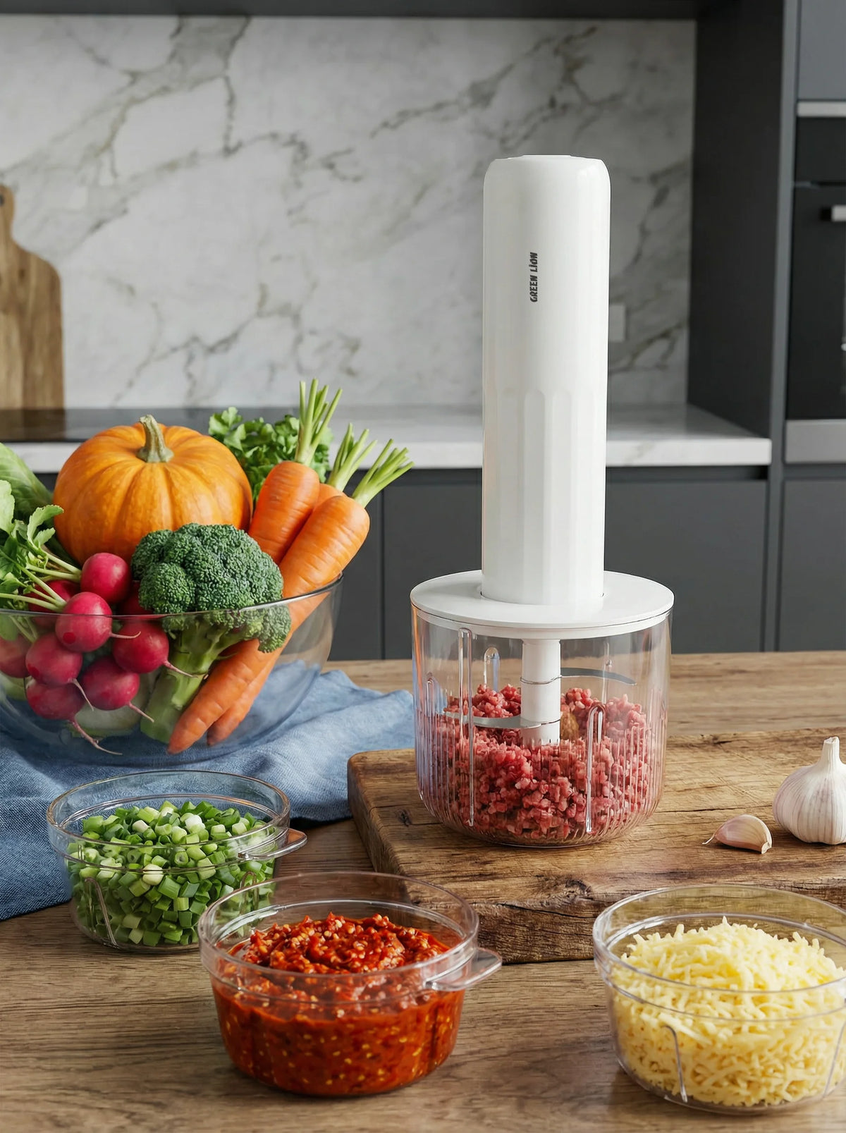 Green Lion Handy Stick Chopper and Grinder Set 30w – image 8