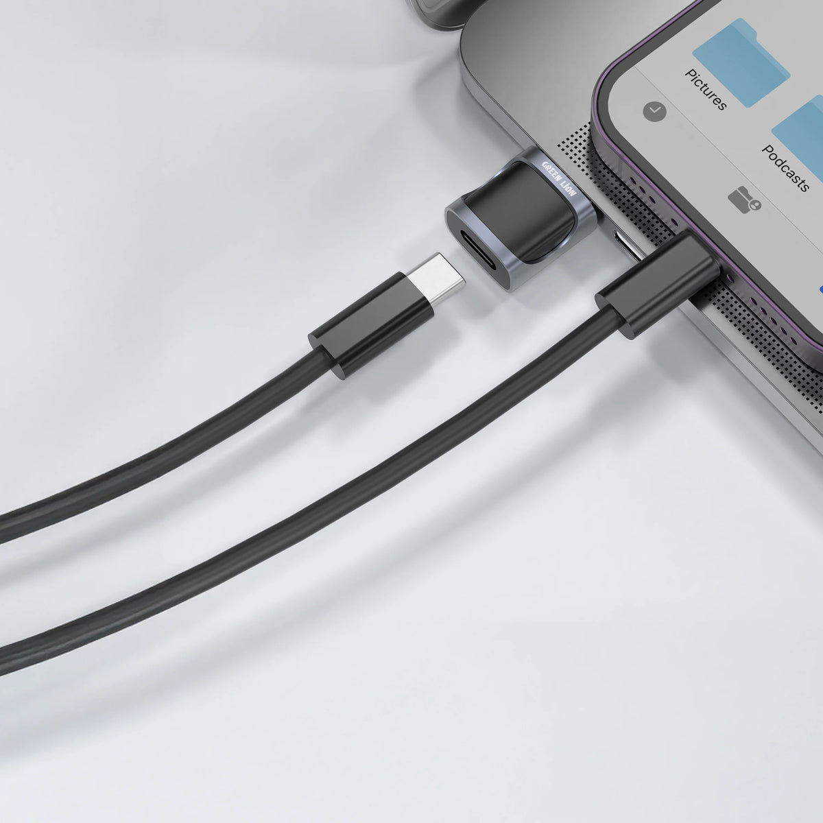 Green Lion Otg Adapter Lightning to USB C USB 2 0 – image 3