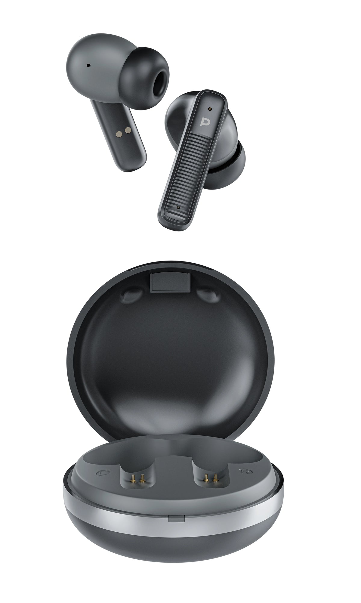 Powerology Quad ENCTrue- Wireless Earbuds - Black – image 4