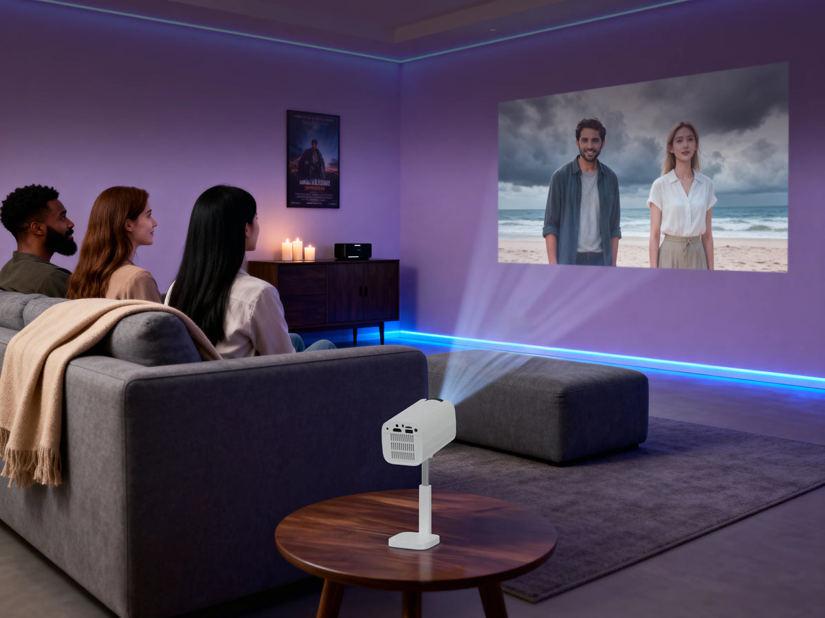 Green Lion Nova Portable Smart Projector - White – image 5