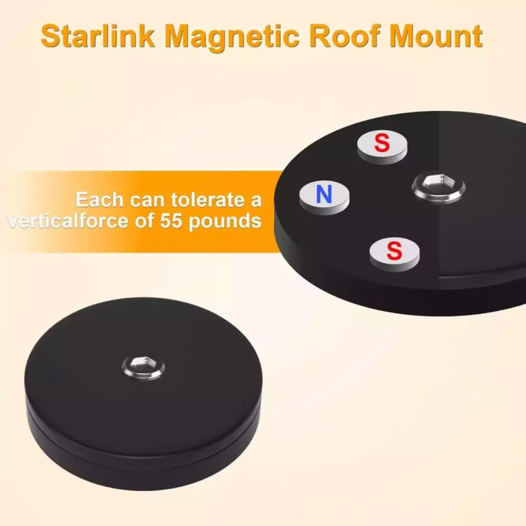 ستارلينك حامل السقف المغناطيسي للسيارة | Starlink Car Magnetic Roof Mount | صورة المنتج 3 / Product image 3