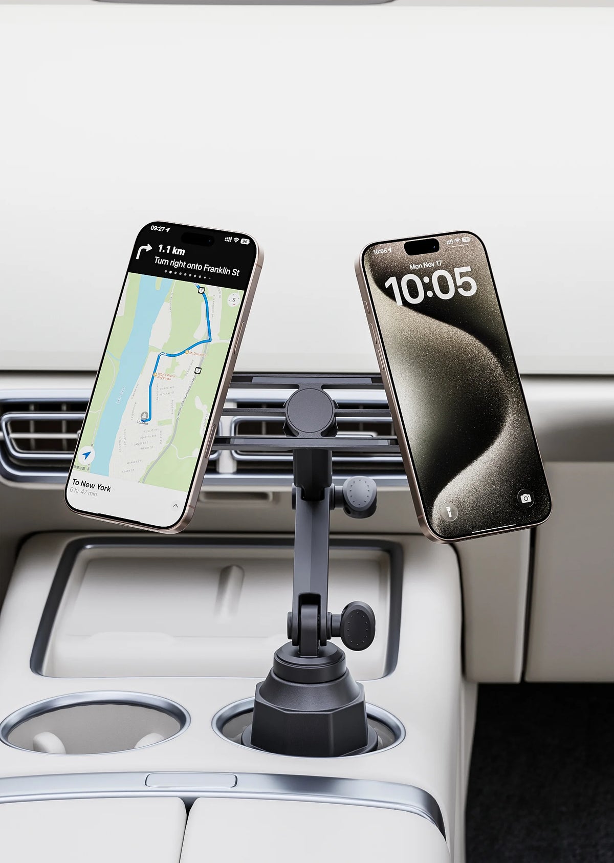 Green Lion Duo Magflex Cup Holder Mount Black – image 5