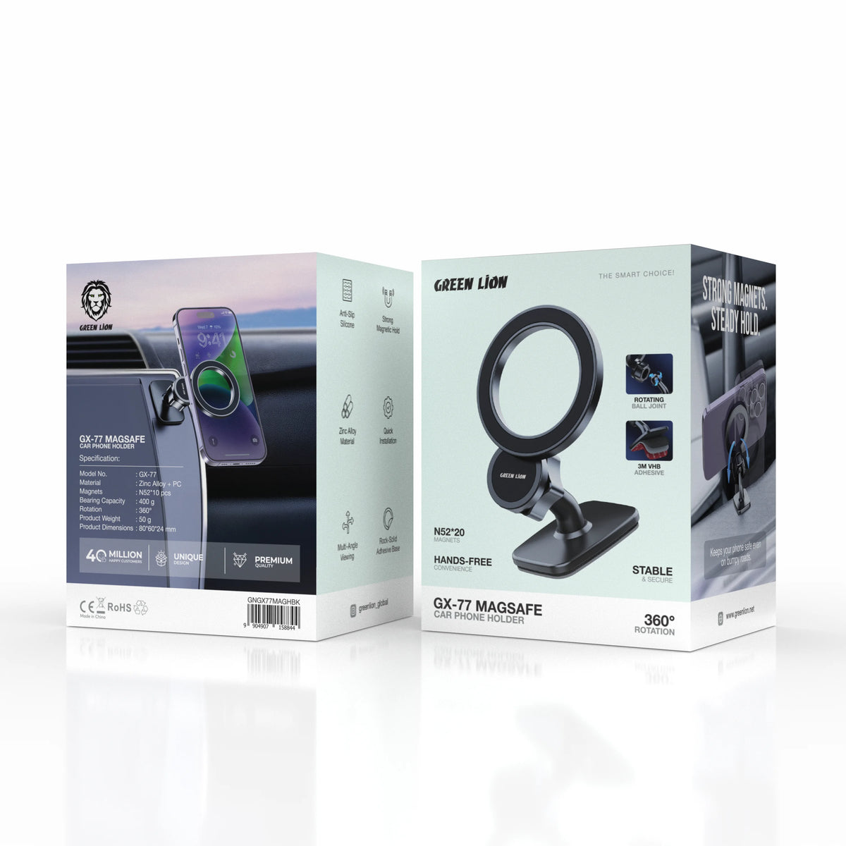 Green Lion Gx 77 MagSafe Car Phone Holder – image 5