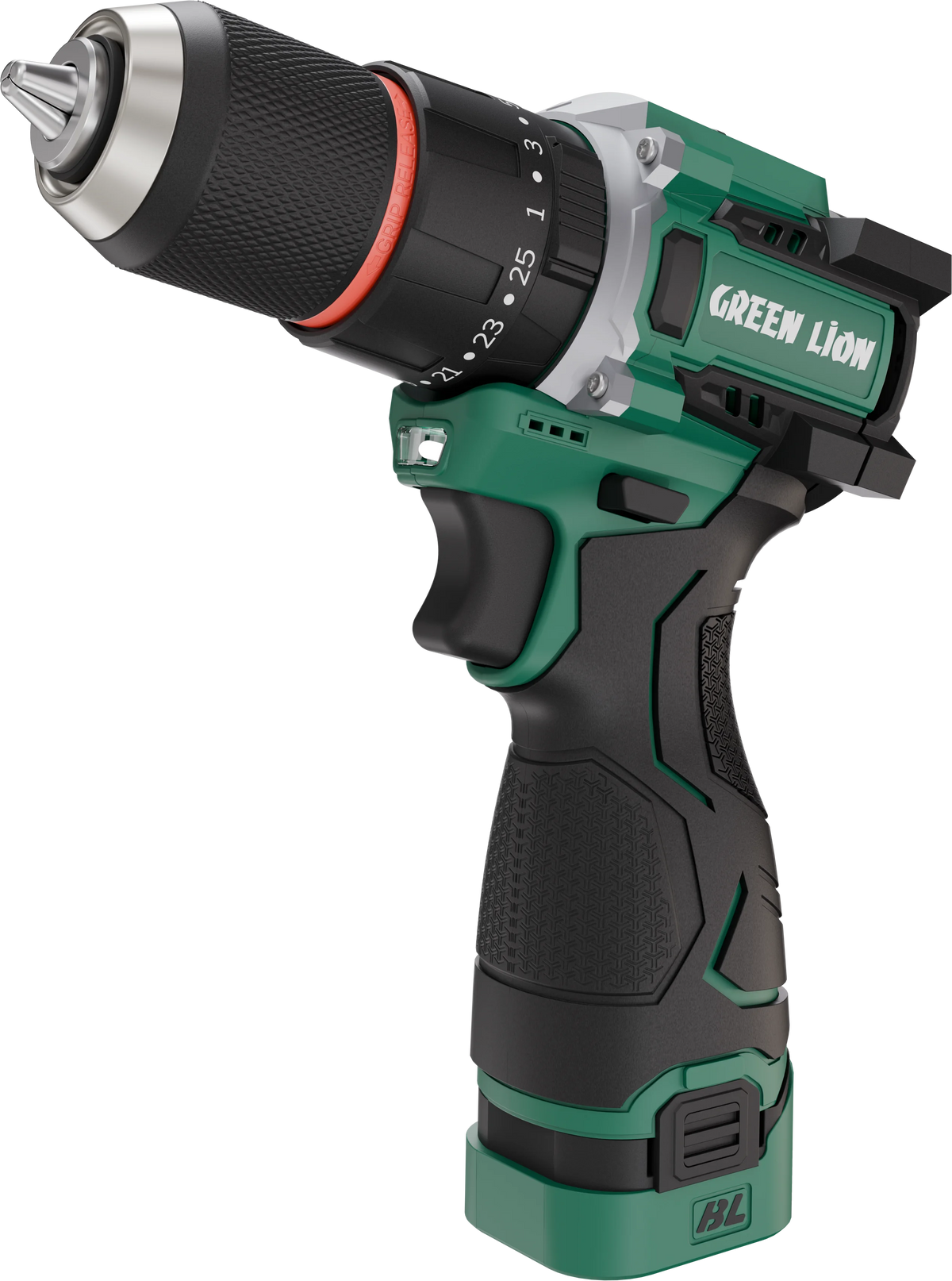 Green Lion GD-15 Pro Drive Cordless Hammer Drill 2*18 V 3.0 Ah Battery – image 5