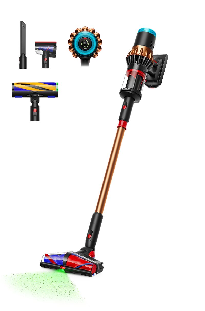 مكنسة Dyson V16 Piston Animal™ اللاسلكية — Dyson V16 Piston Animal أسود ونحاسي