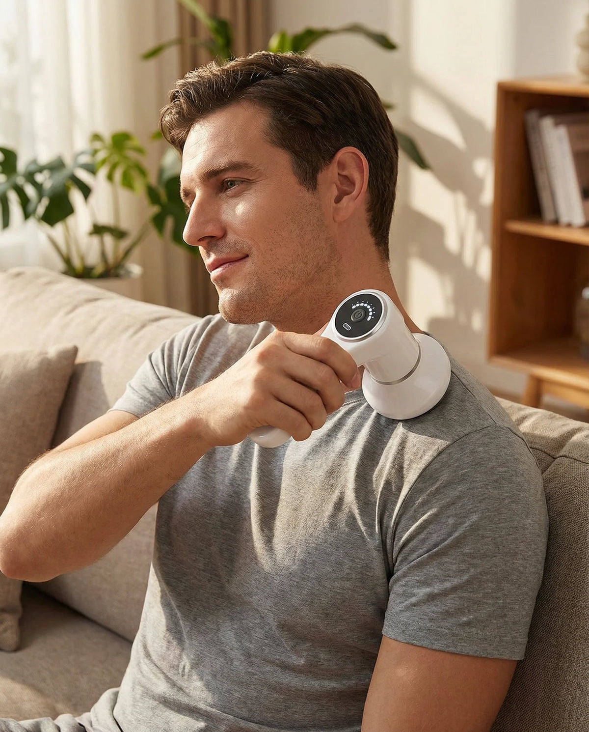 Green Lion Glide Pro Rolling Massager White – image 5