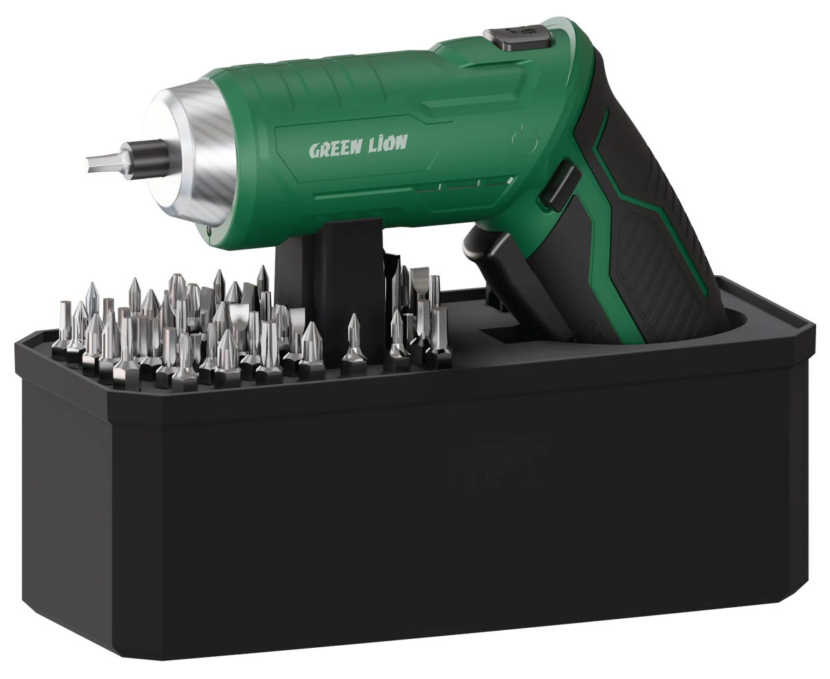 Green Lion GSD-54 Cordless Screwdriver Set-3.7 V 1500 m Ah – image 2