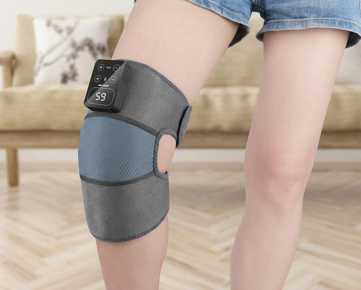 Green Lion Knee Massager- Cordless,3 in 1,Heat Therapy - Black – image 7