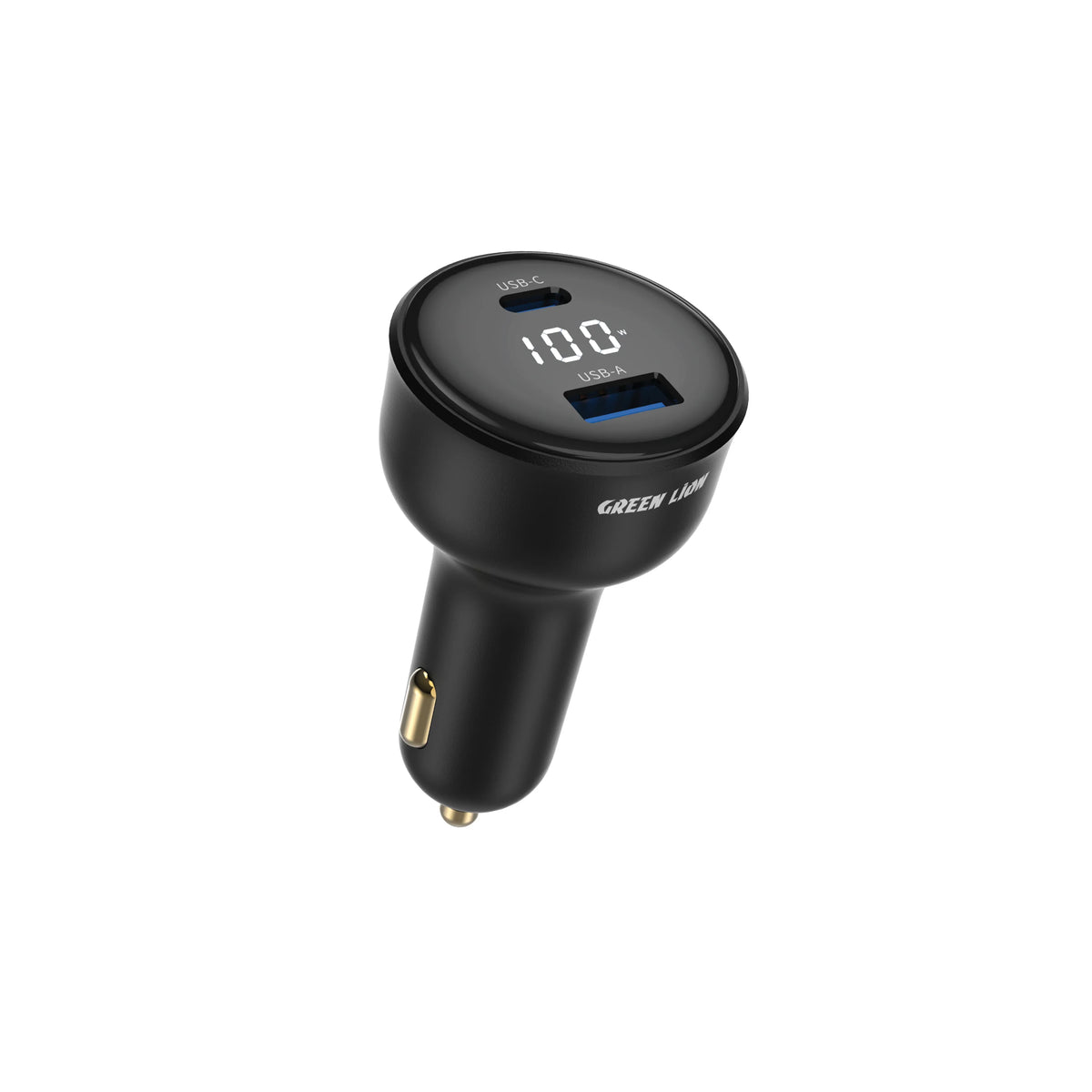 Green Lion Drive Volt Dual Port Car Charger Black – image 4