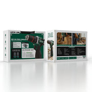 Green Lion GD-15 Pro Drive Cordless Hammer Drill 2*18 V 3.0 Ah Battery – image 2