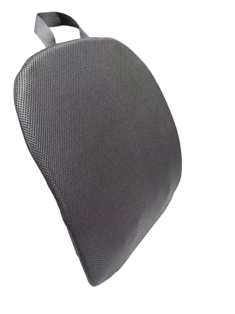 Green Lion Massage Cushion with Heating Function and Lumbar Support Grey – image 5
