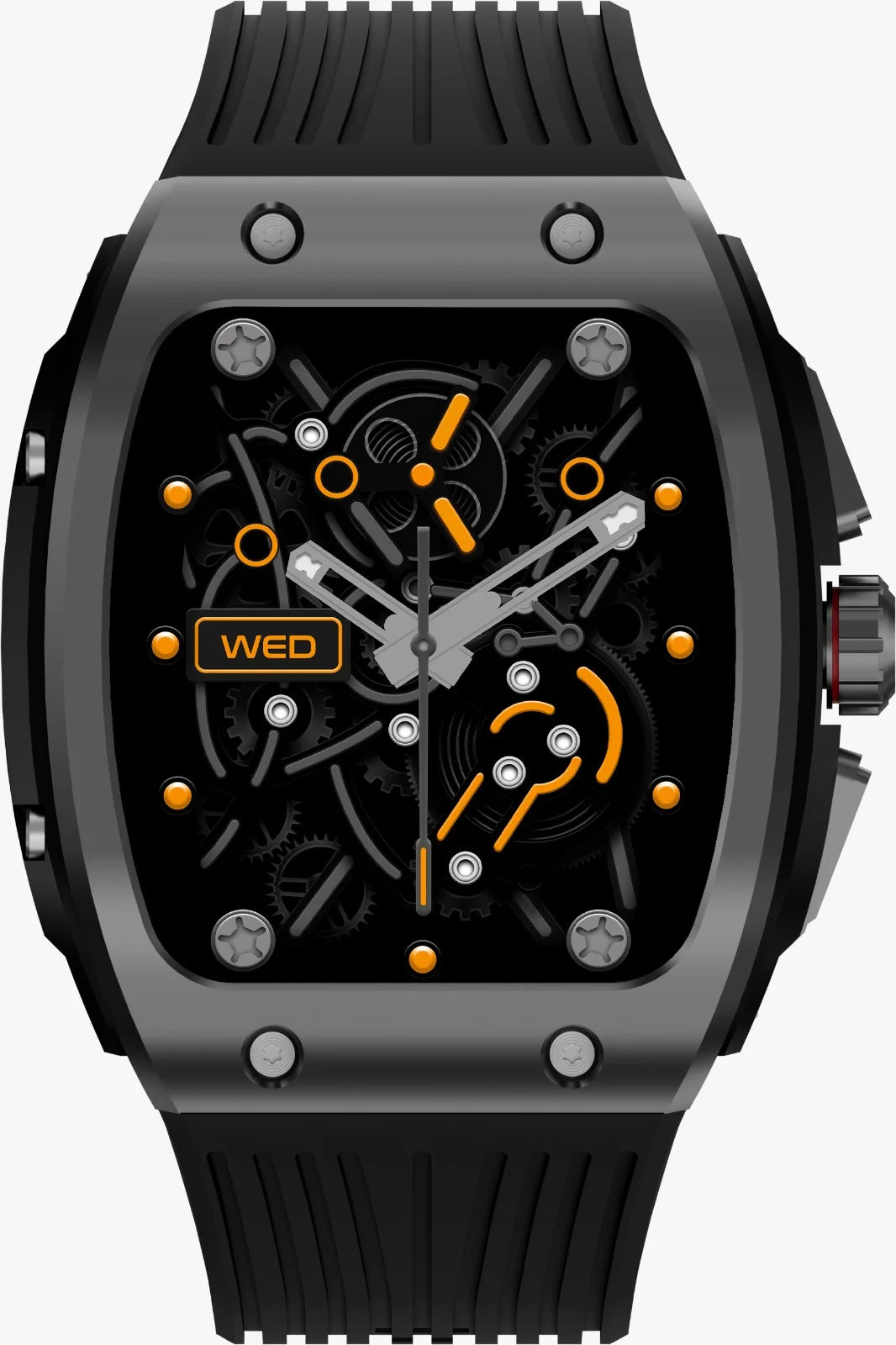 Green Lion Time Smart Watch 1.76''HDIPSDisplay - Black – image 3