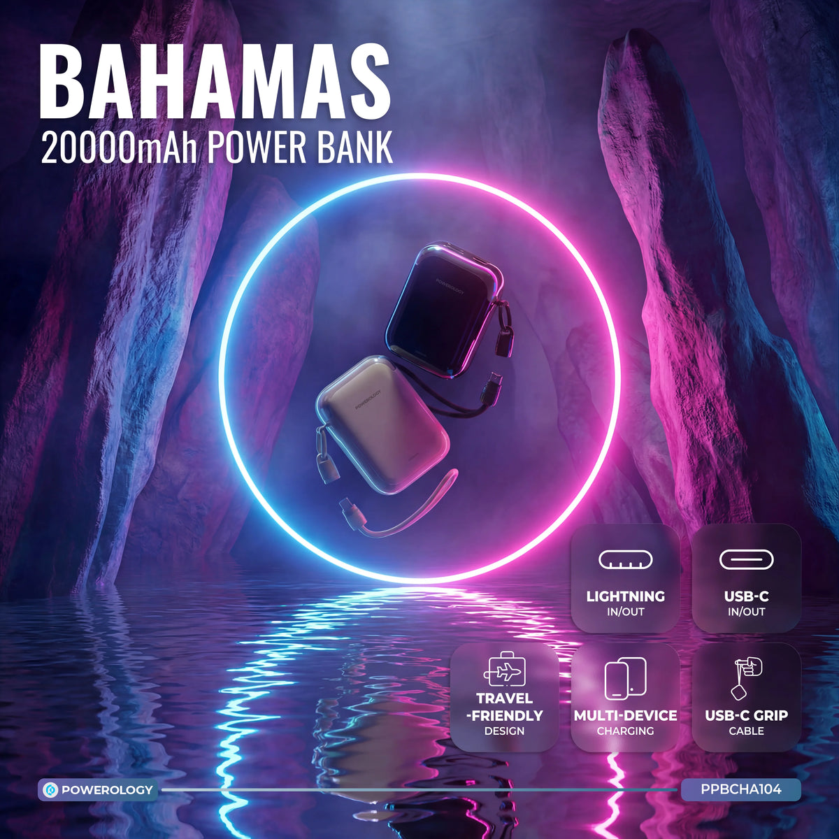 BAHAMAS 20000 m Ah POWER BANK - Black – image 2