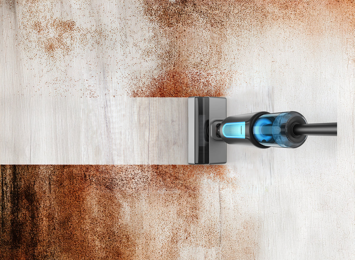 Powerology Dual Design Cordless Vacuum Mop Black – image 1