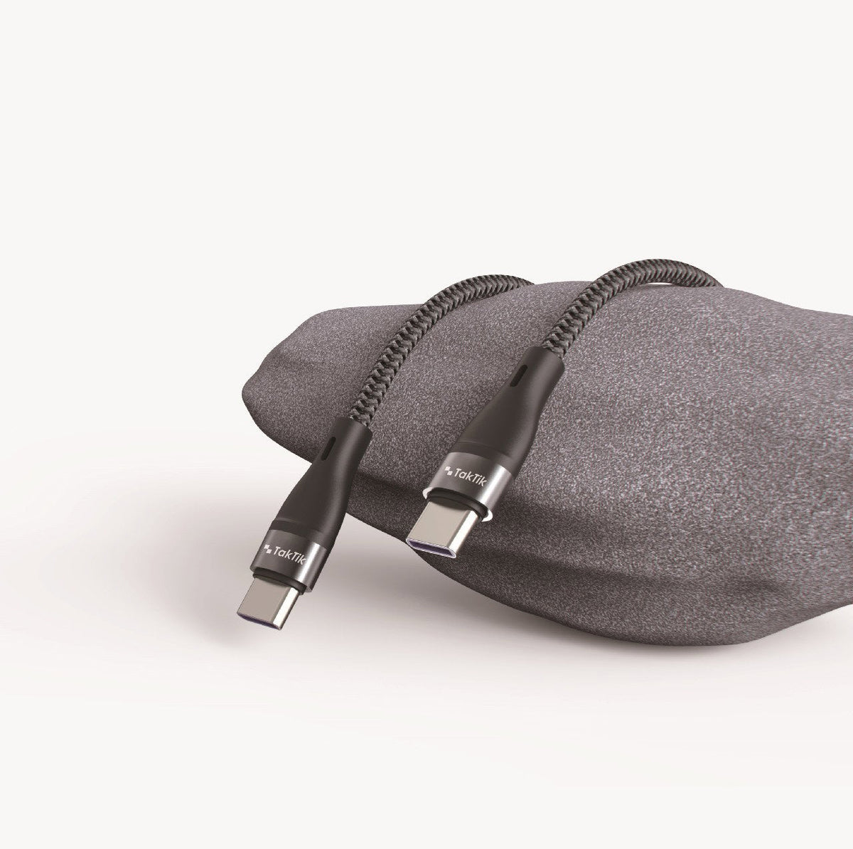 سلك شاحن ايفون تايب سي تكتك 60 واط 1.5 متر Taktik Super Sonic Type-C To Type-C Cable