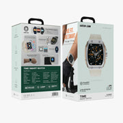 Green Lion Time Smart Watch 1.76''HDIPSDisplay - Silver