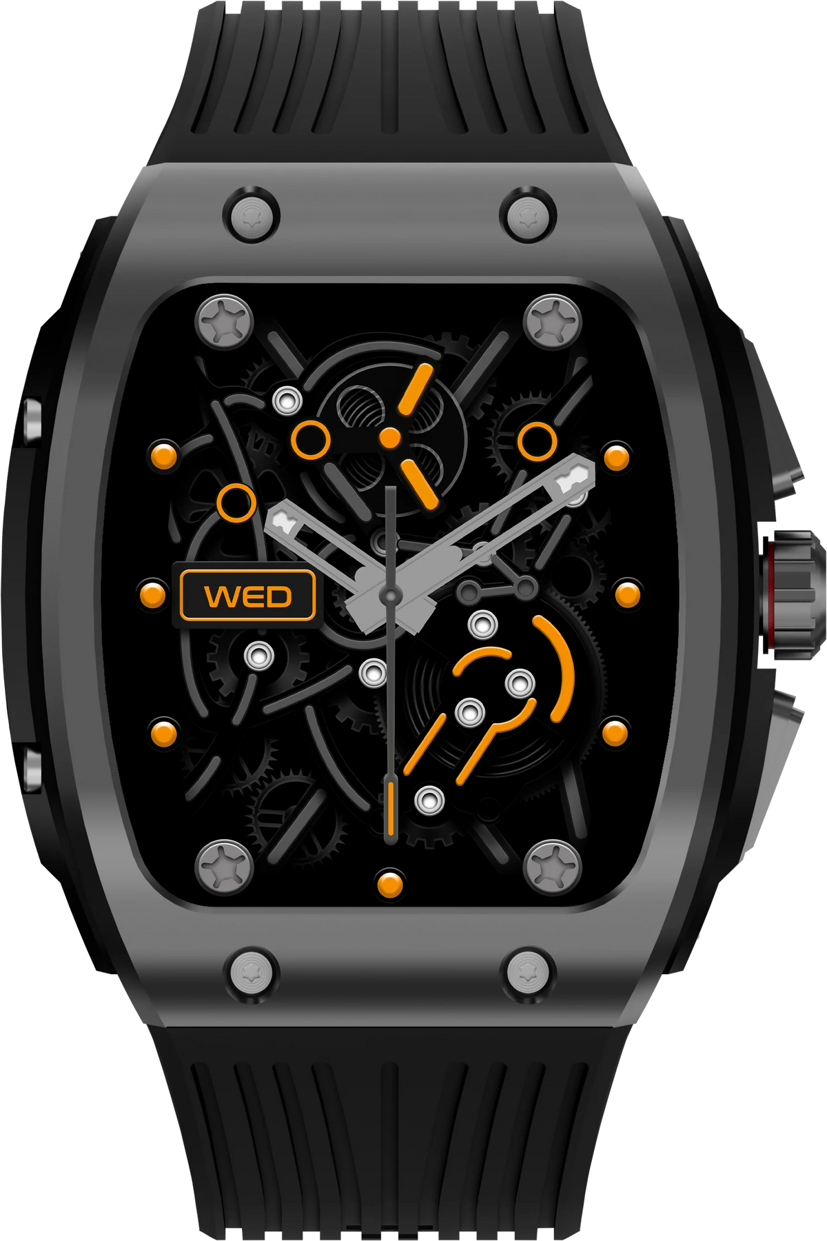 Green Lion Time Smart Watch 1.76''HDIPSDisplay - Black – image 2