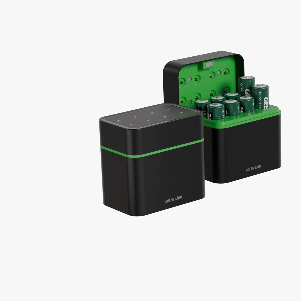 Green Lion Rechargeable 8 Aa Battery Dock USB C – image 13