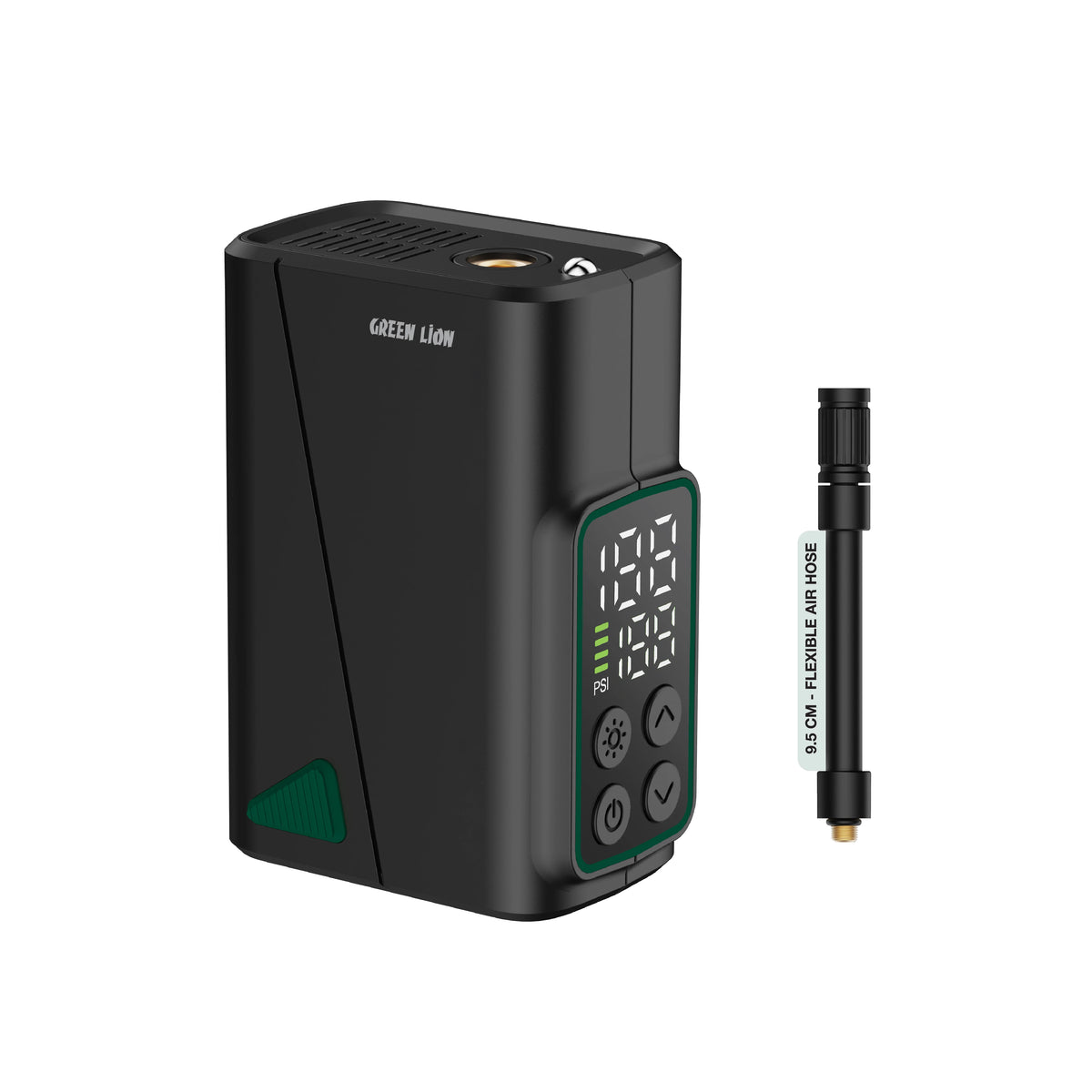 Green Lion GL-A 5 Tire Inflator 150 PSI - Black – image 4