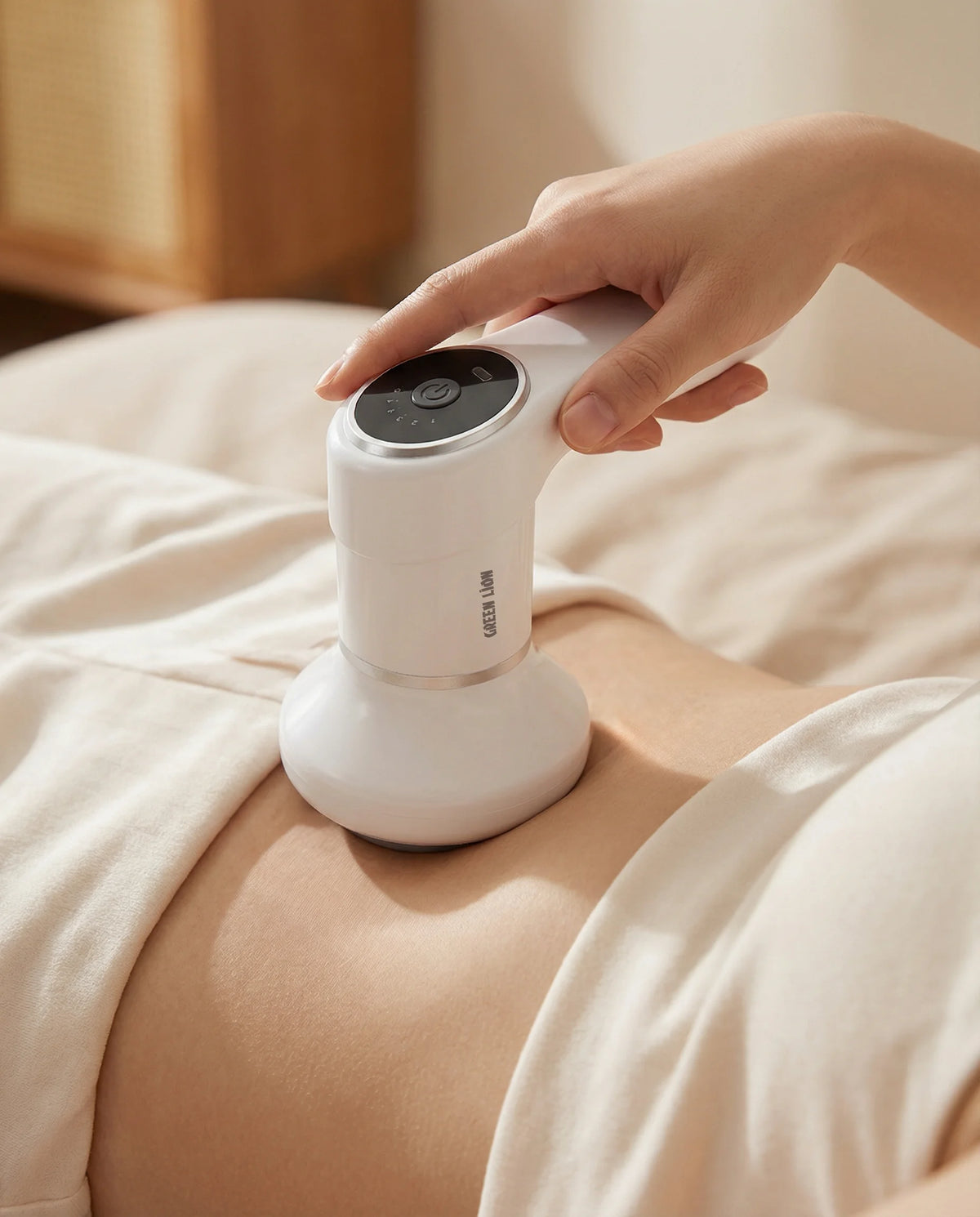 Green Lion Glide Pro Rolling Massager White – image 7