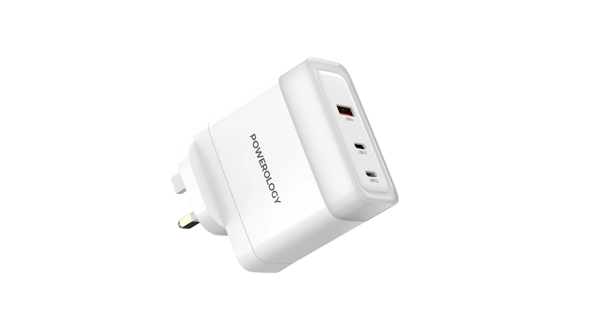 Powerology Lunex Series Fast Charging Adapter PD 100w White – image 16