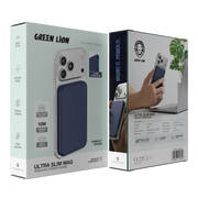 Green Lion Ultra Slim Mag 4000 m Ah Power Bank - Blue