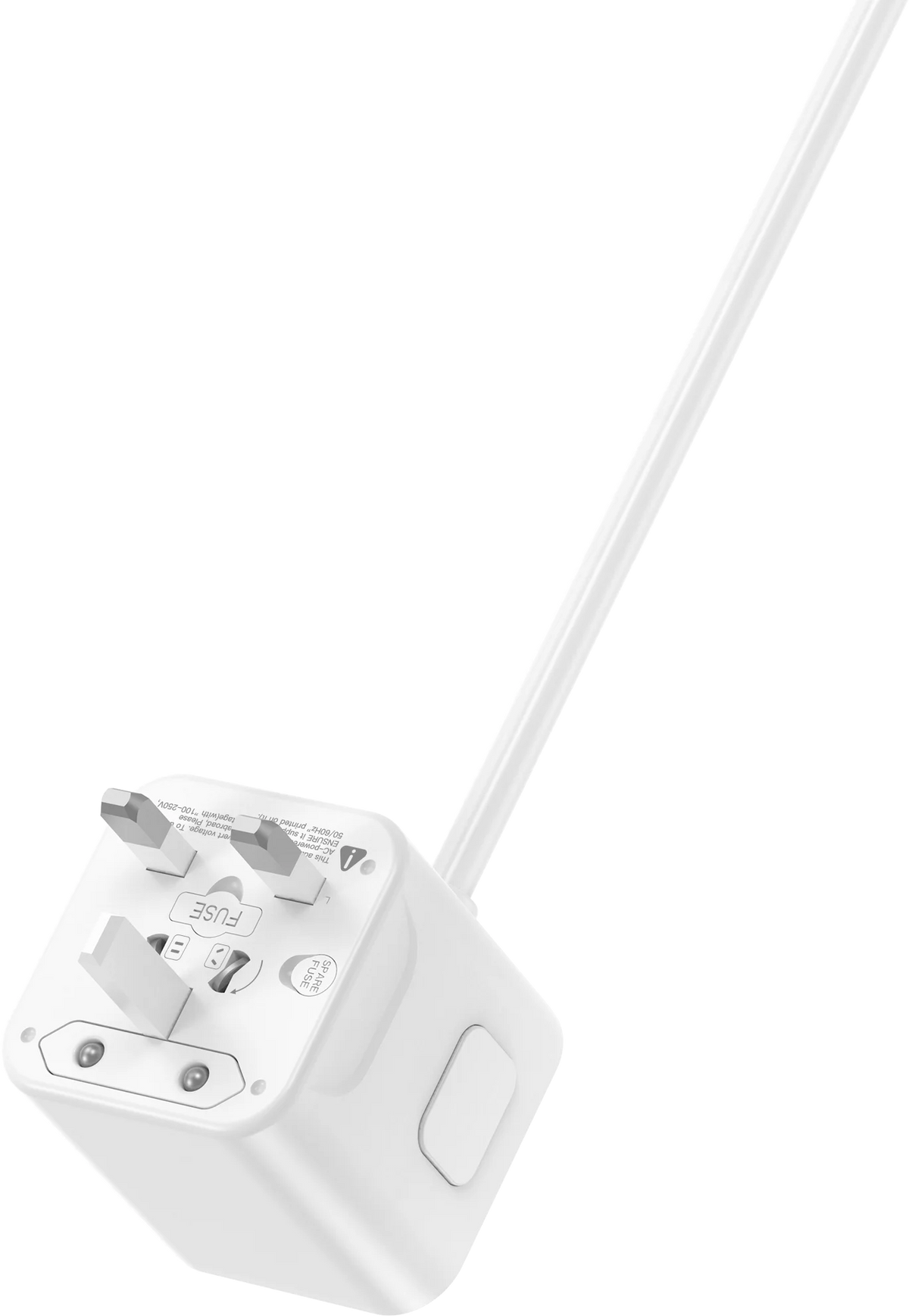 Green Lion Gs 600 Power Strip USB C USB A 2 Uk AC Outlets PD 30w White – image 2