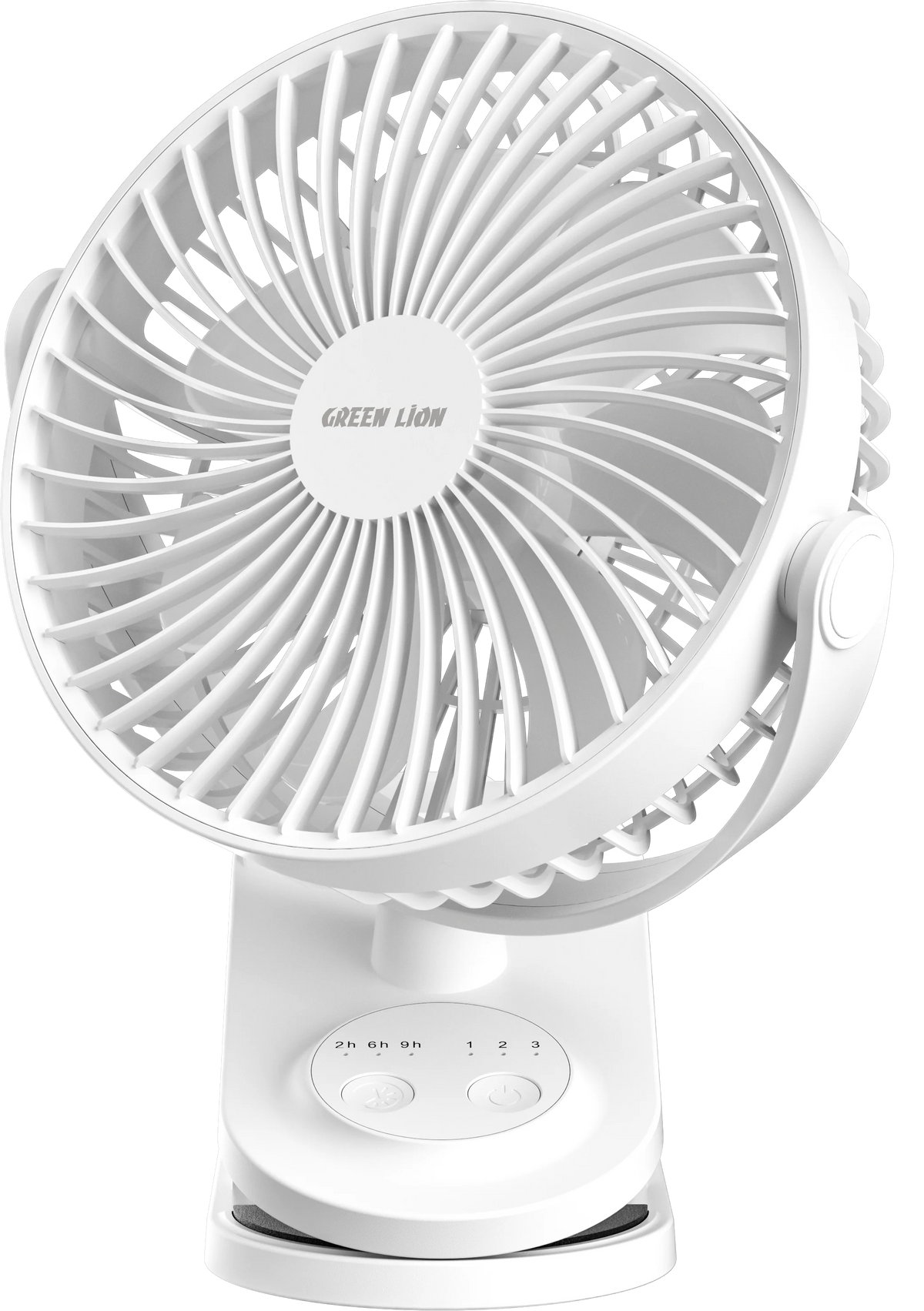 Green Lion Clip-On Portable Fan - White – image 13
