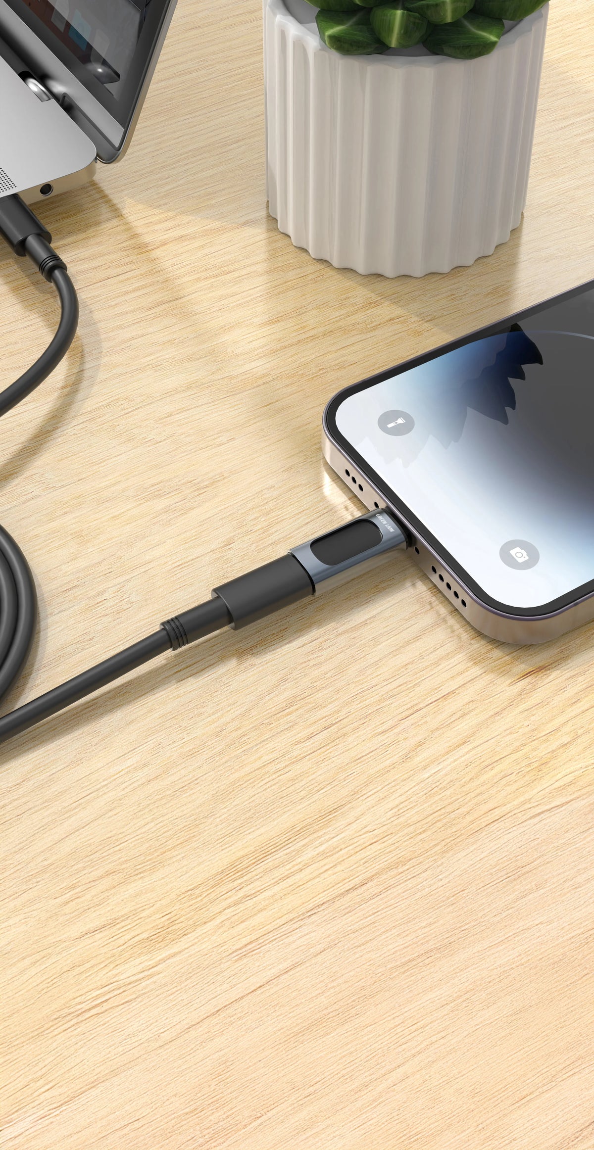 Green Lion Otg Adapter USB C to Lightning USB – image 3