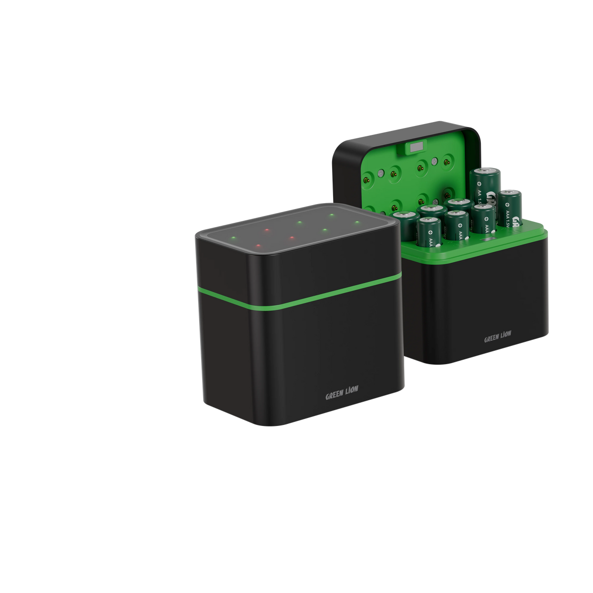 Green Lion Rechargeable 4 Aa 4 Aaa Battery Dock USB C – image 7