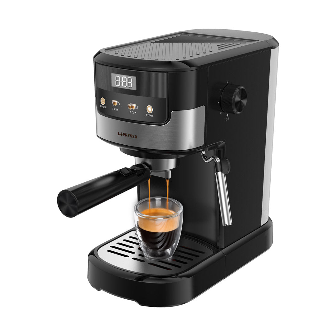 LePresso Suprema Espresso Machine Black