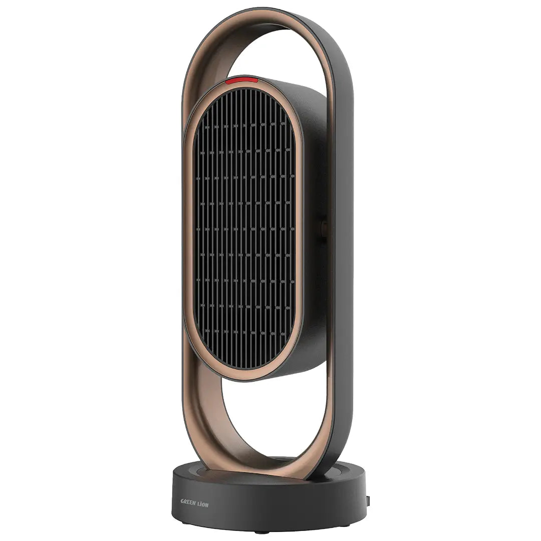 Green Lion Heater Power Ceramic Heatingwith Remote Control 1800 W - Black
