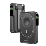 Green Lion Mag Vision 10000mAh Power Bank Black