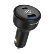 Green Lion Drive Volt Dual Port Car Charger Black