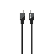 Green Lion USB C to USB C Silicone Cable Black
