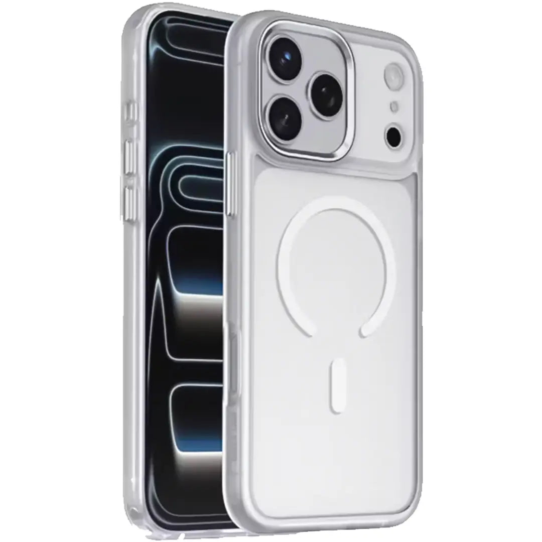 Green Lion Titan MagSafe Military Grade Case for Iphone 17 Pro Silver