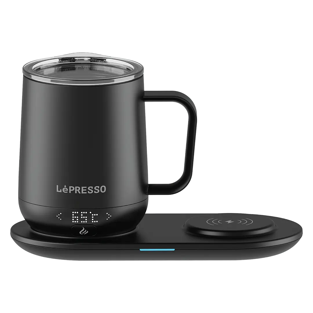 LePresso Smart Heating Mug Black