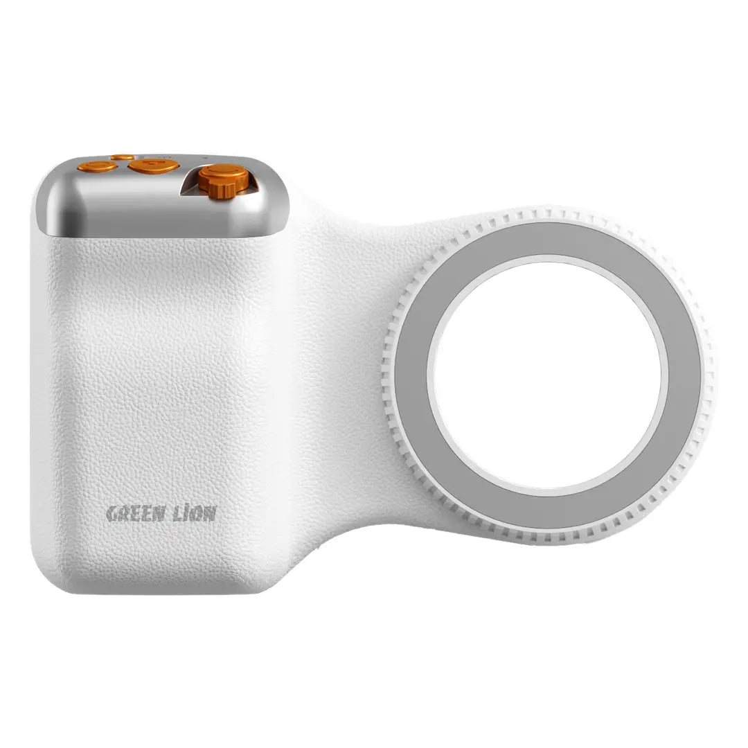 Green Lion Snap Grip Magnetic Camera Grip White