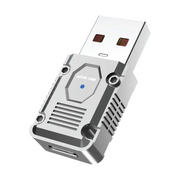 Green Lion Otg Adapter USB A to USB C 120w Silver