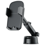 Powerology Raven Auto Clamping Car Phone Mount Black
