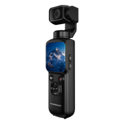Powerology Lenso Pocket Sized Gimbal Camera Black