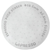 LePresso 58 5mm Precision Fit Puck Screen Silver