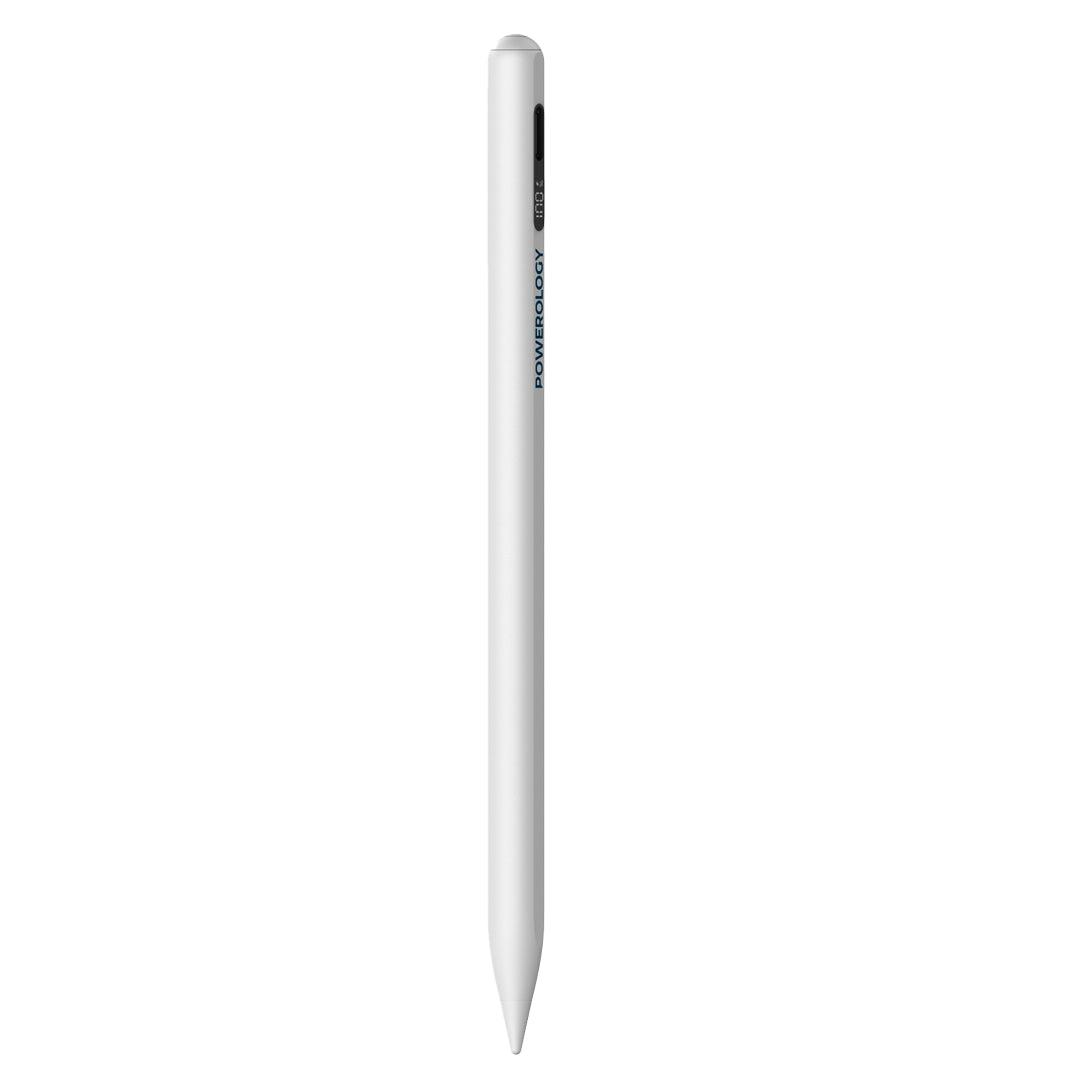 Powerology Digital Stylus 2018 2024 Ipad Models White
