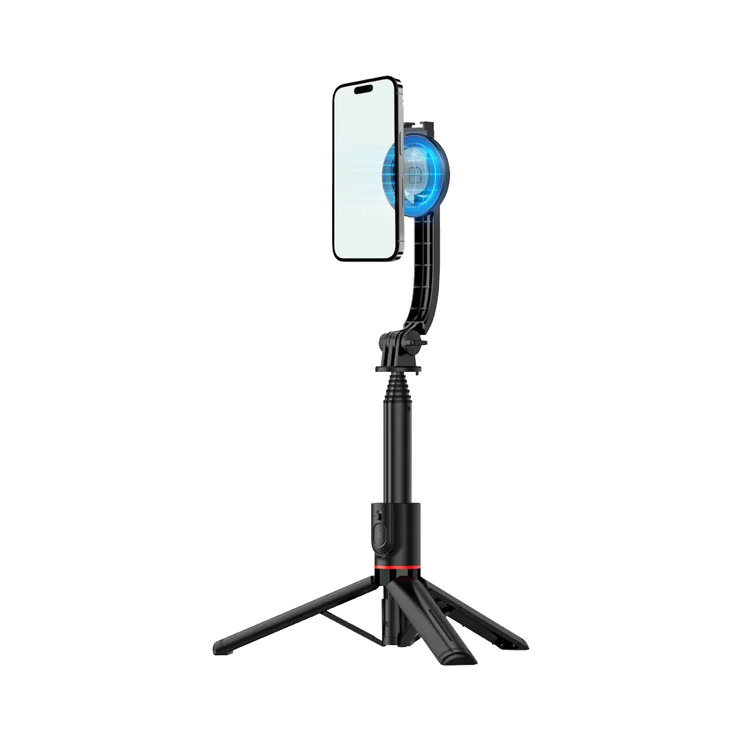 Green Lion Magselfie Selfie Stick Tripod Black