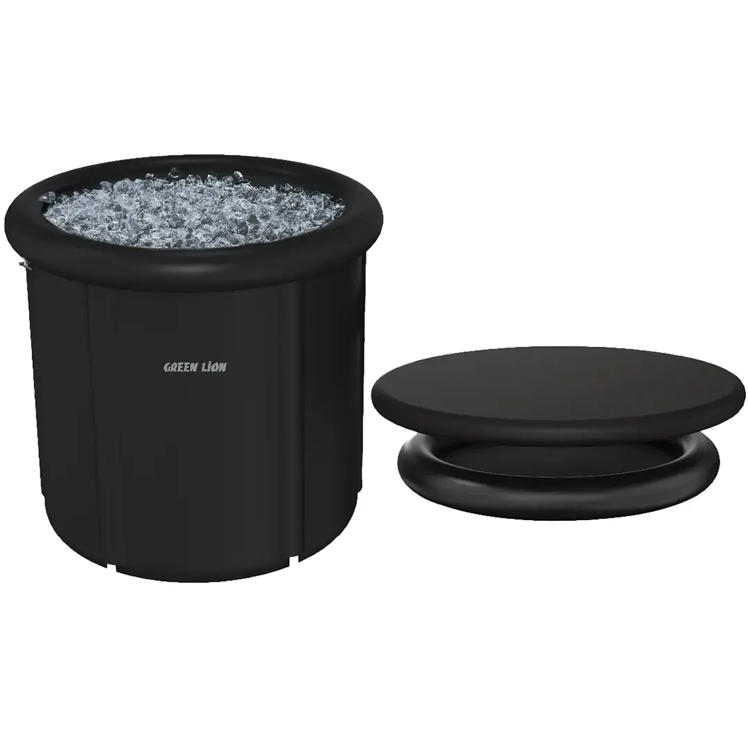 Green Lion Ice Bath Tub - Black